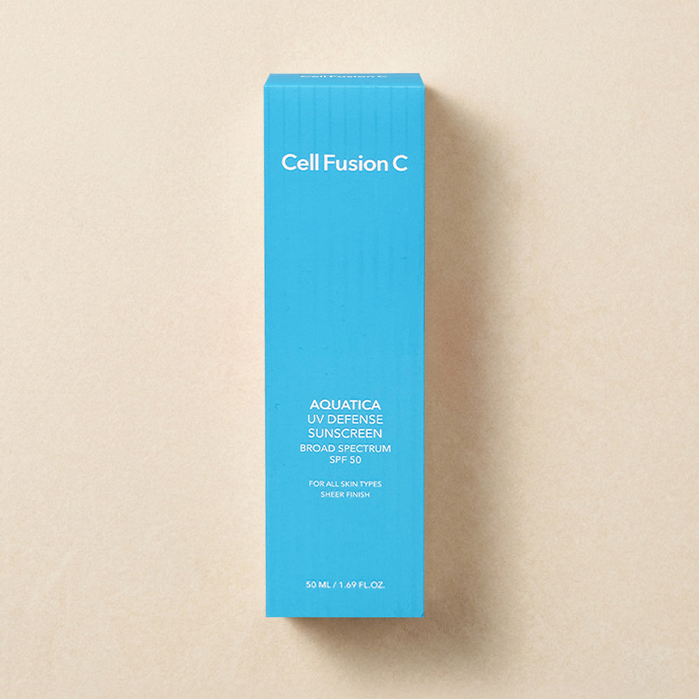 [1+1] [셀퓨전씨] 아쿠아티카 UV 디펜스 선스크린 50ml (SPF50+) (묶음)