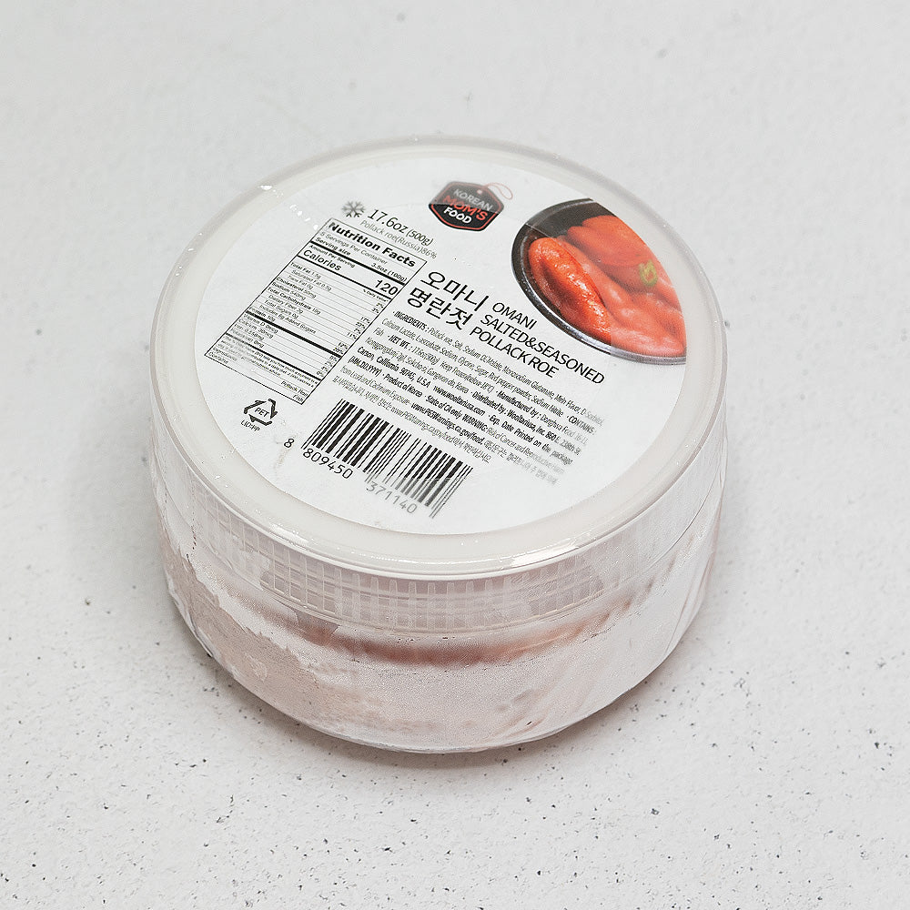 [Donghwa Food] Omani White Pollack Roe 500gㅣ*Free* [Donghwa Food] Omani Pollack Roe 500g