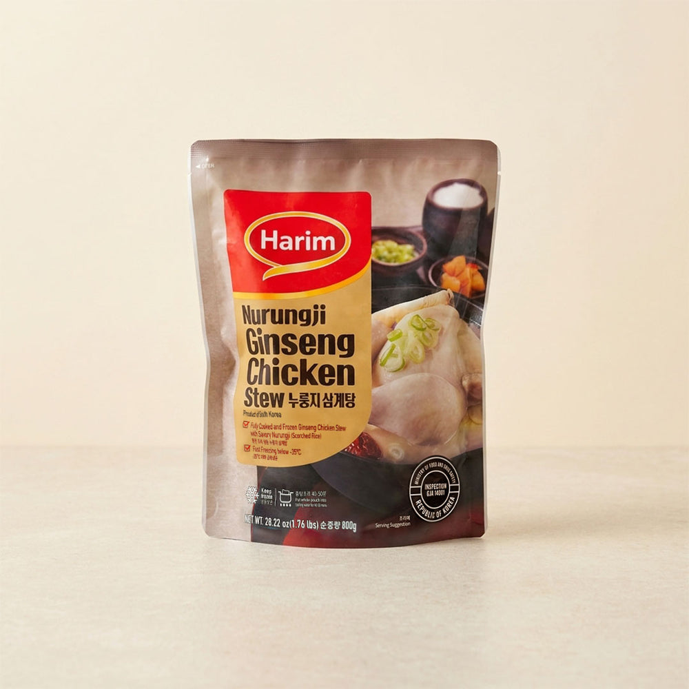 [Harim] Nurungji Ginseng Chicken Stew 800g ㅣ*Free* [Ganghwa Dream] Abalone Porridge 300g