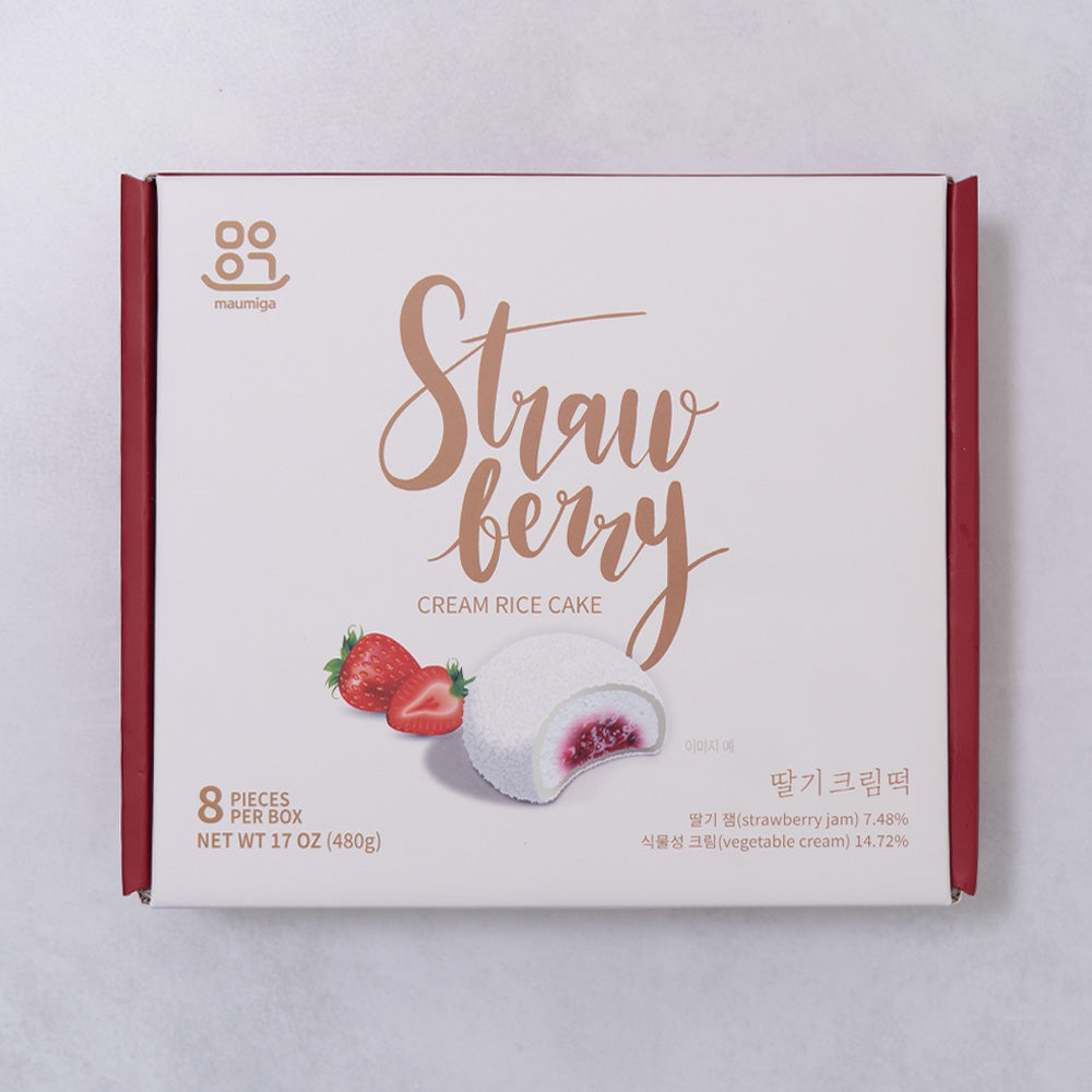 [마음이가] 딸기 크림떡 480g + 블루베리 크림떡 480g (묶음)