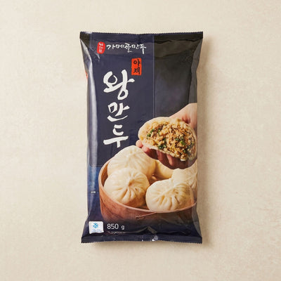 [가메골푸드] 야채 왕만두 (10개입) 850g
