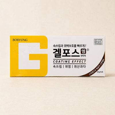 [보령] 겔포스 엠 120g (20g x 6개)
