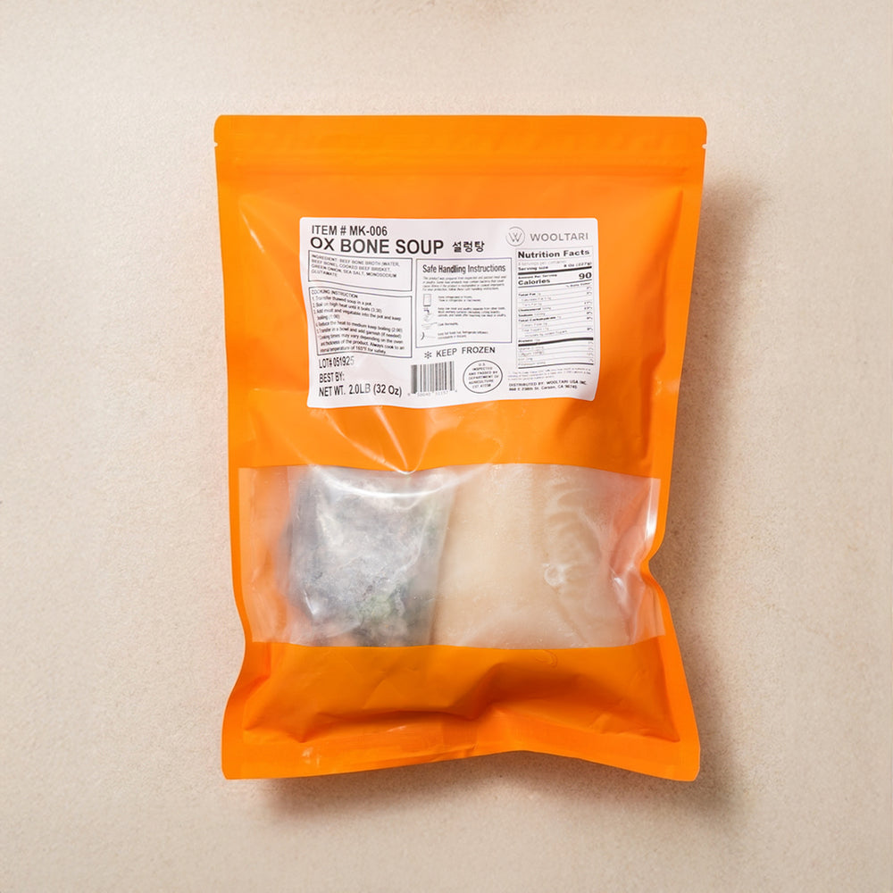 [Wooltari] Ox Bone Soup 2lbㅣ*Free* [Yesodam] Perilla Leaf Kimchi 400g