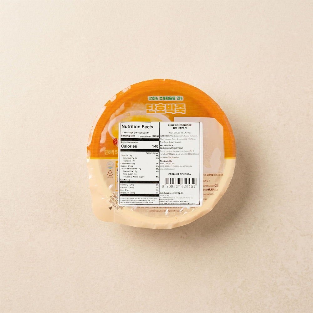 [Ganghwa Dream] Sweet Pumpkin Porridge 300g x3pk