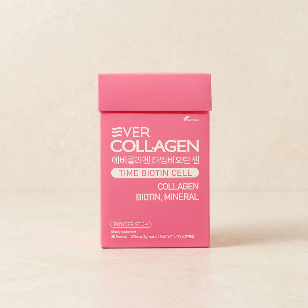 [Ever Collagen] Time Biotin Cell Powder Stick 90g (3g x 30 Sticks)