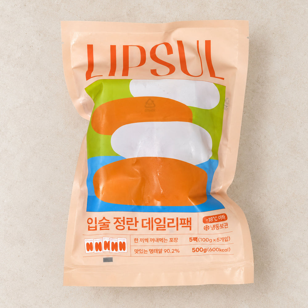[입술] 백명란젓 데일리팩 500g (125g x 4팩)