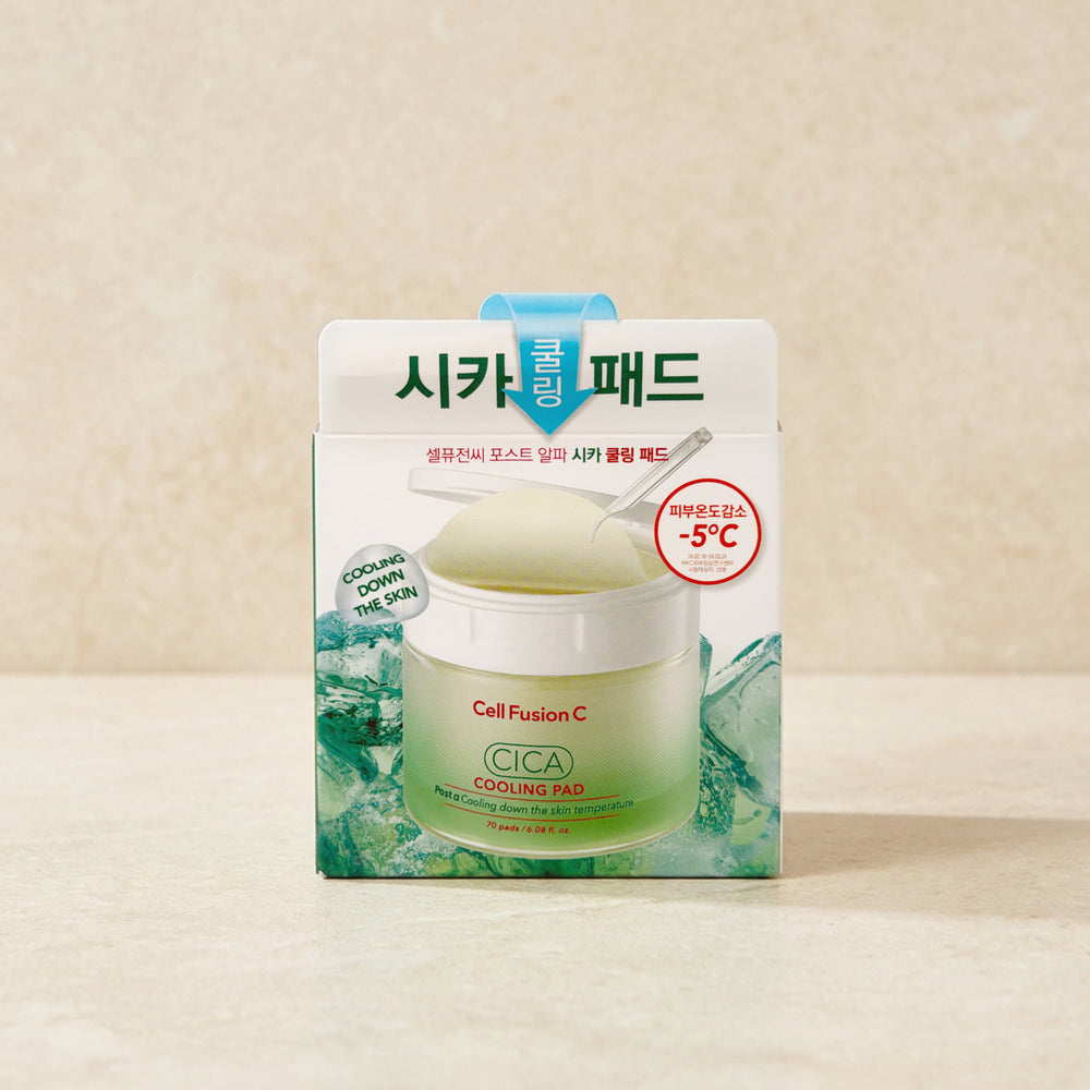 [셀퓨전씨] 시카 쿨링 패드 70매 180ml