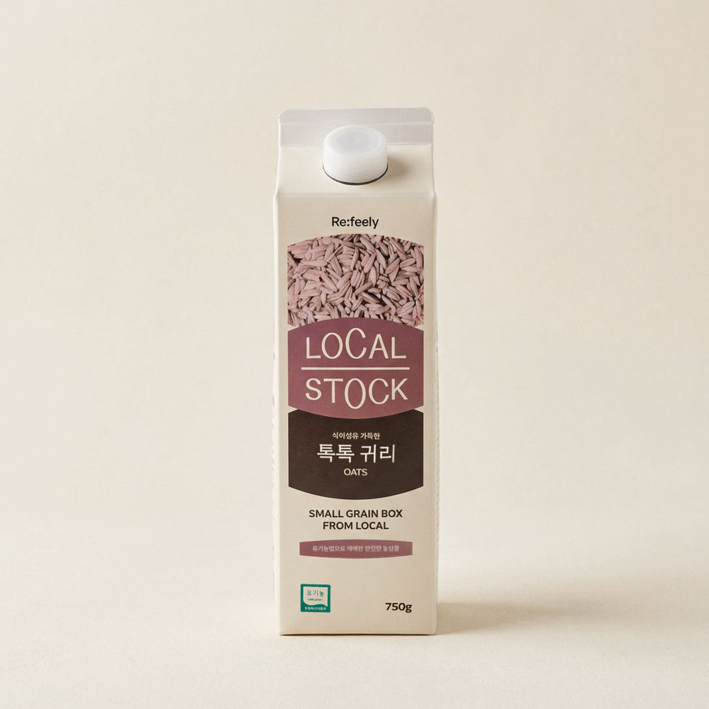[리필리] 로컬스톡 톡톡귀리 750g