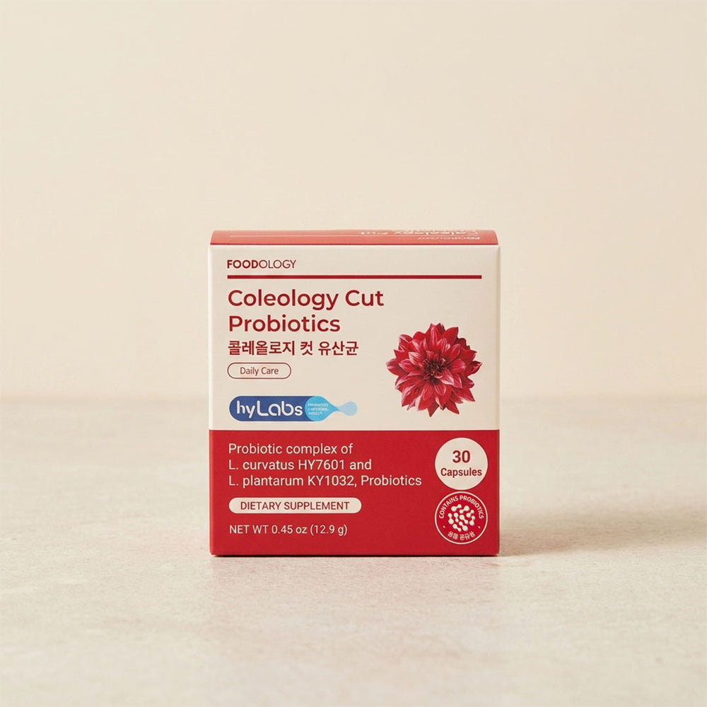 [Foodology] Coleology Cut Probiotics 12.9g (30 Capsules) 