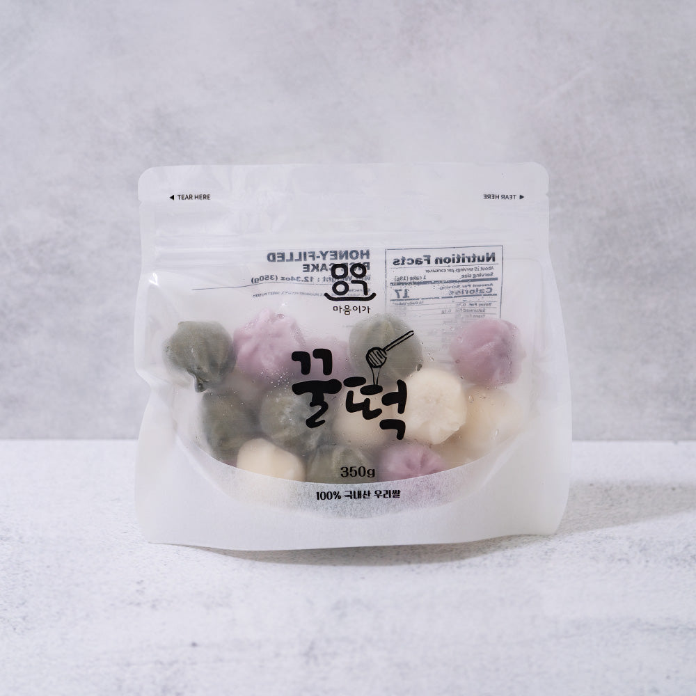 [Maumiga] Assorted Ggultteok (Honey Rice Cakes) 350g x 2pkㅣ*Free* [Maumiga] Assorted Wind Rice Cake 350g