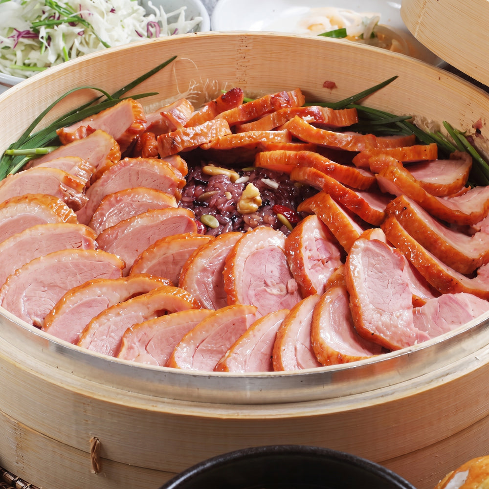 [주원] 훈제오리 반마리 슬라이스 (1lb ~ 1.4lb) x 2팩 (묶음)