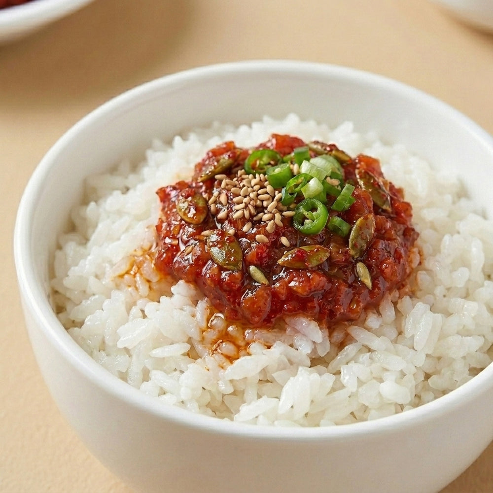 [Wooltari] Spicy Salted Minced Squid 10oz