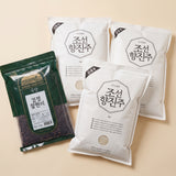 [조선향진주] 조선향진주 4kg x 3팩ㅣ*증정* [두보식품] 그린하베스트 국산 검정찰현미 2kg