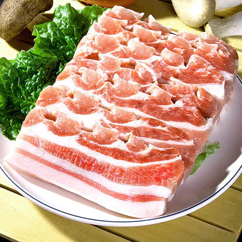 양념 LA 갈비 3lb + 차돌박이 2lb + 슬라이스 삼겹살 3lb + 항정살 슬라이스 1lb_무료배송특가 (묶음)