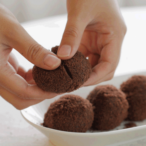 [마음이가] 카스테라 초코떡 720g x 2 박스 (묶음)