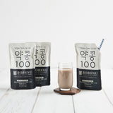 [밥스누] 약콩 100 두유 (190ml x 20팩) x 2박스 + [이른비] 고즈넛 감태 견과바 350g x 2박스 (묶음)_ 무료배송