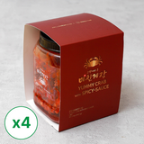 [오제이씨푸드] 고급 미(味)친 양념게장 1kg X 4 _무료배송 (묶음)
