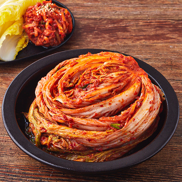 [한국직배송 A] 김치품평회 콕김치 경기도식 보쌈김치 2kg + 보쌈무말랭이 500g + 동치미 1kg