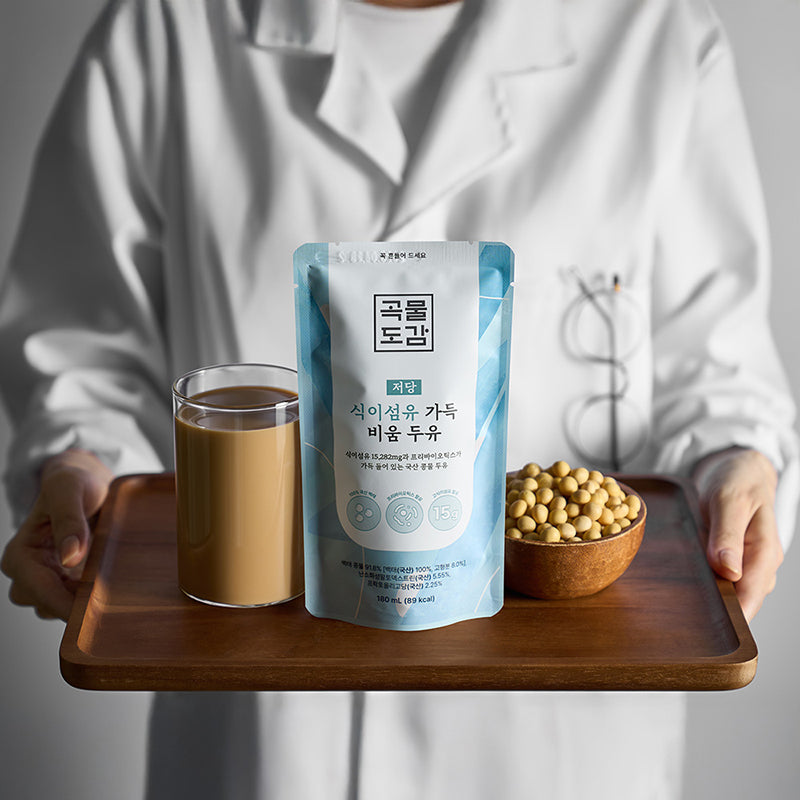 [곡물도감] 식이섬유 가득 비움두유 (180ml x 15팩) x 3팩 (묶음)_무료배송특가_1월 2째주 순차발송