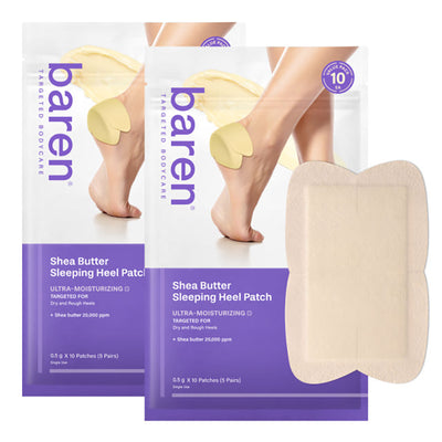 [바렌] 시어버터 슬리핑 힐패치 (10매입)