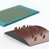[K Direct Delivery] Kim Sohyung Hemile Acupressure Foot Mat + Back Stretching Pad Set