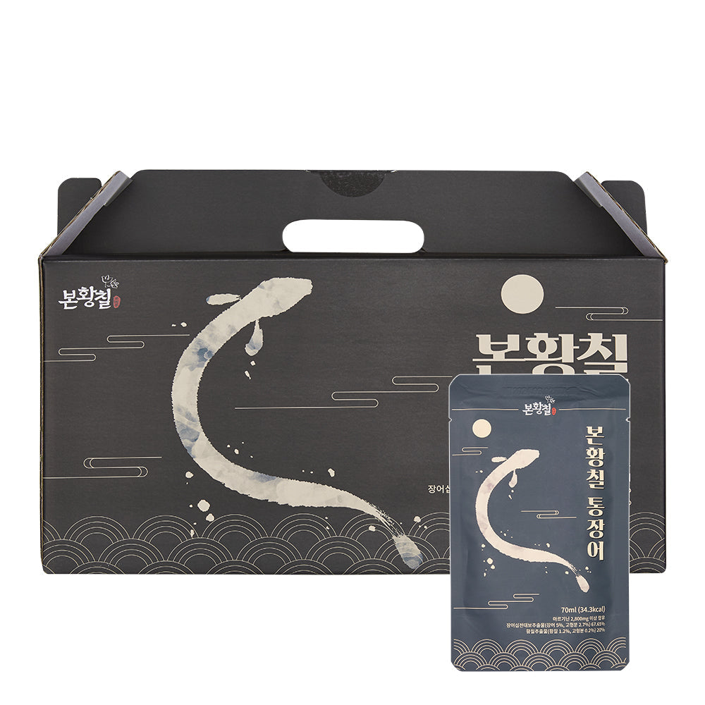 *[제주파나텍] 본황칠 국내산 통장어즙 (70ml x 30포) x 4박스 _무료배송특가 (묶음)