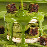 [널담] 뚱카롱 4구 - 말차 브라우니 (50g x 4개입)