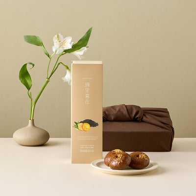 [연리희재] 개성주악 흑임자유자 140g (35gx4개입)