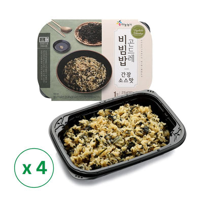 Gondre Bibimbap with Soy Sauce 215g x 4 (Set)