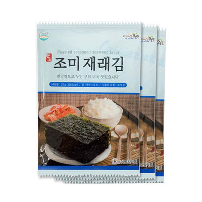 Seasoned Seaweed 25g x 3pk (Set)