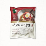 Korean Cold Noodles with Marinated Dried Pollack 360g x 2packs (Set)