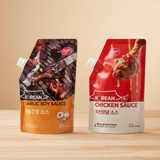 [Yum!sauce] 마늘간장소스 500g + 치킨양념소스 500g (묶음)