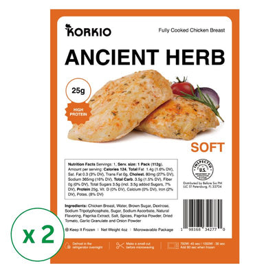 Fully Cooked Chicken Breast Ancient Herb 4oz x 2 (Set)