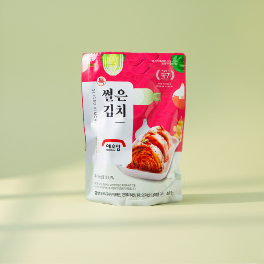 [Wooltari] Pork Belly Sliced 1lb + [Yesodam] Sliced Kimchi 400g (Set)
