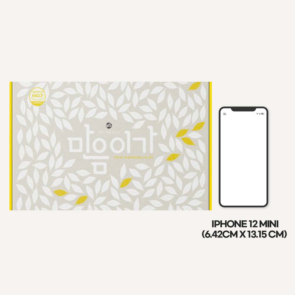 [1+1][마음이가] 흑임자인절미 480g (묶음)