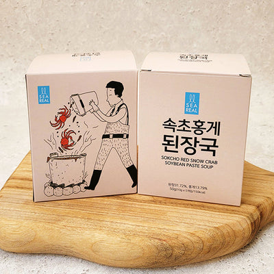[청해담] 속초 홍게 된장국 50g (10g x 5개)