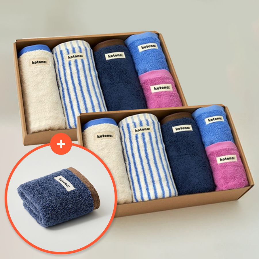 Homebody Towel Gift Pack Mild x 2 Box + 1 Free Hand Towel