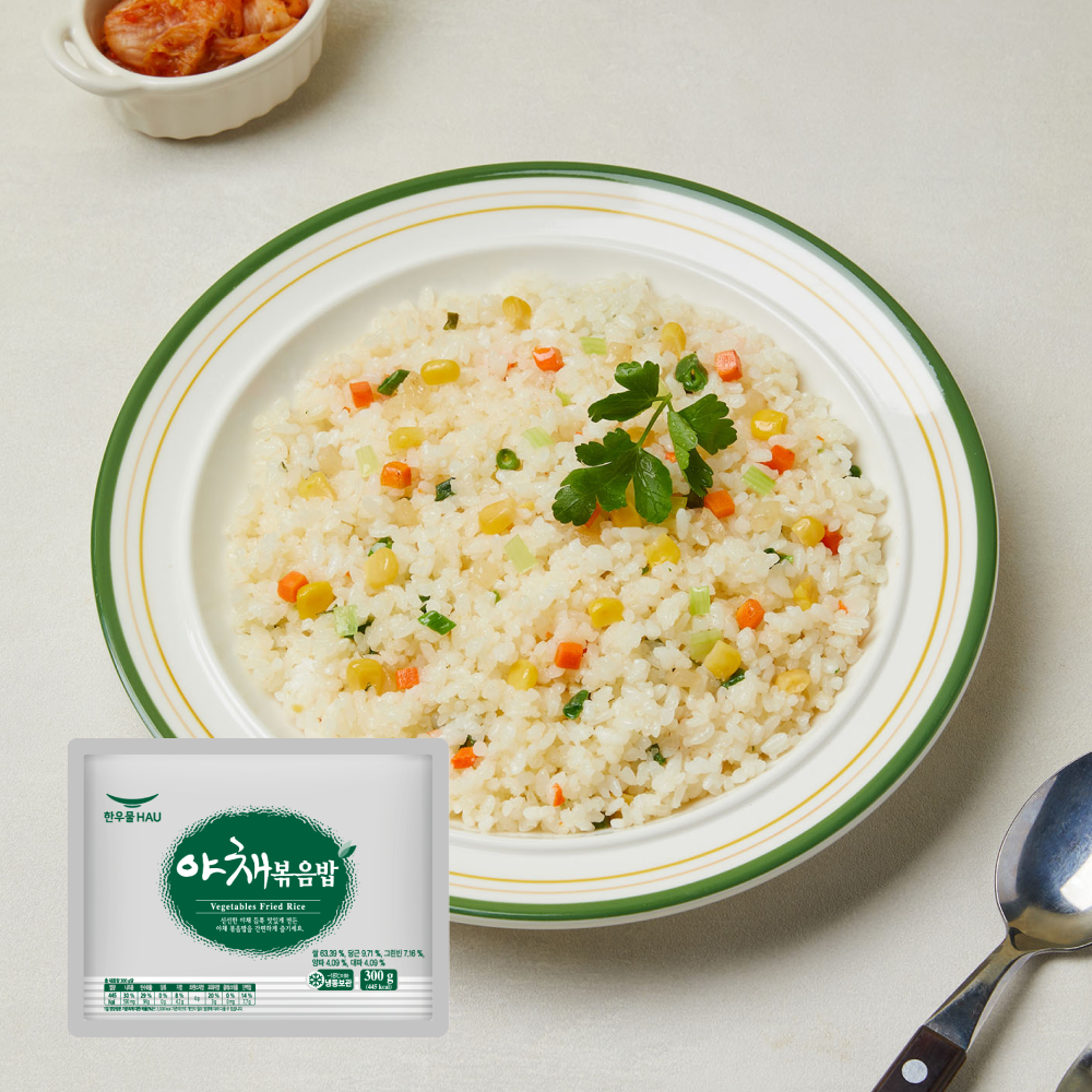 [한우물] 야채 볶음밥 300g 타임딜
