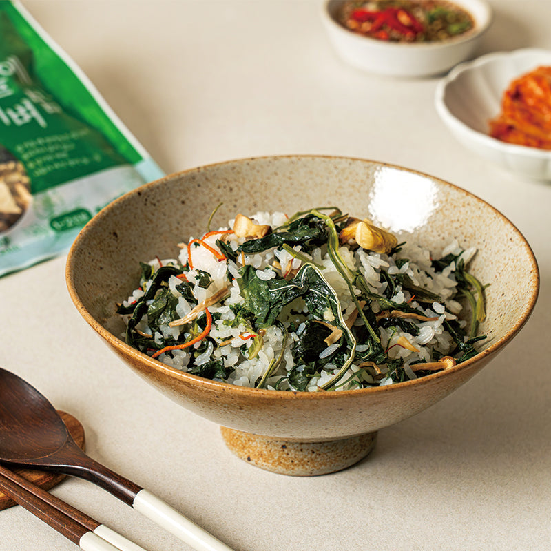 [Damwoo] Wild Mountain Greens (Gondre) 10.5g x 4pkㅣ*Free* [Damwoo] Assorted Mountain Green Vegetables 10.5g x 1pk