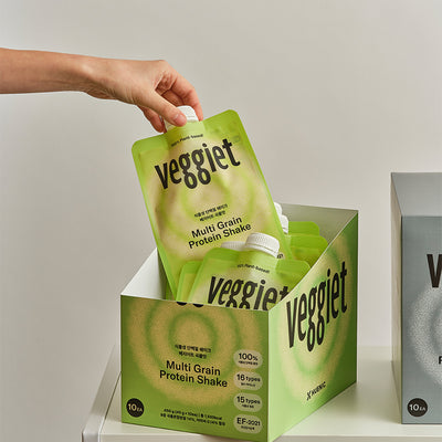 [Veggiet] Plant Based Protein Shake 9 Grains 450g (45g X 10)
