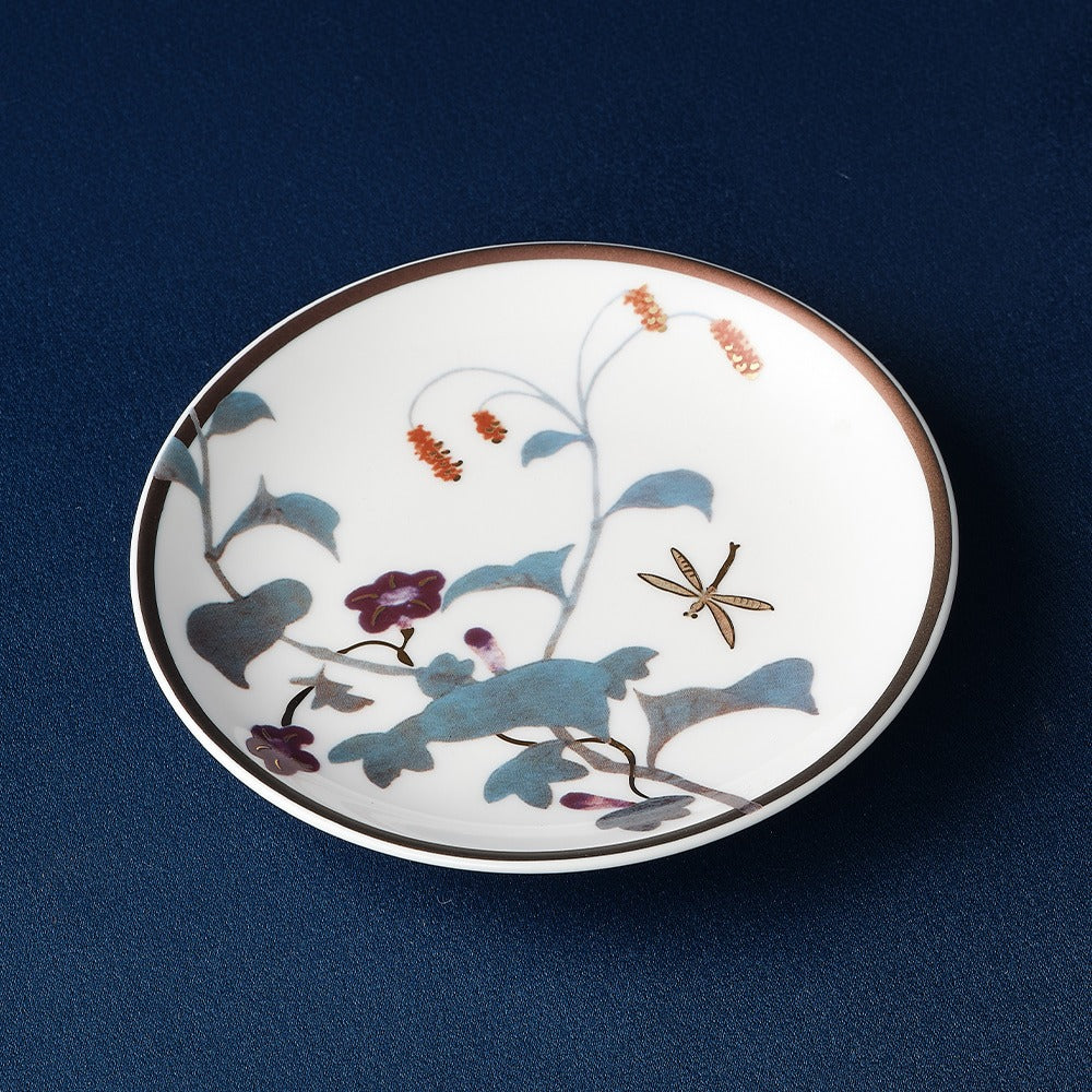 [한국도자기] 초충도 접시 (12.7cm) 4p_무료배송특가