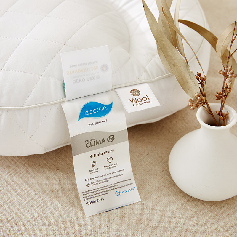 [슬립앤슬립] 깊은잠베개 M 사이즈 + 깊은잠베개 커버 WHITE (묶음)_무료배송특가