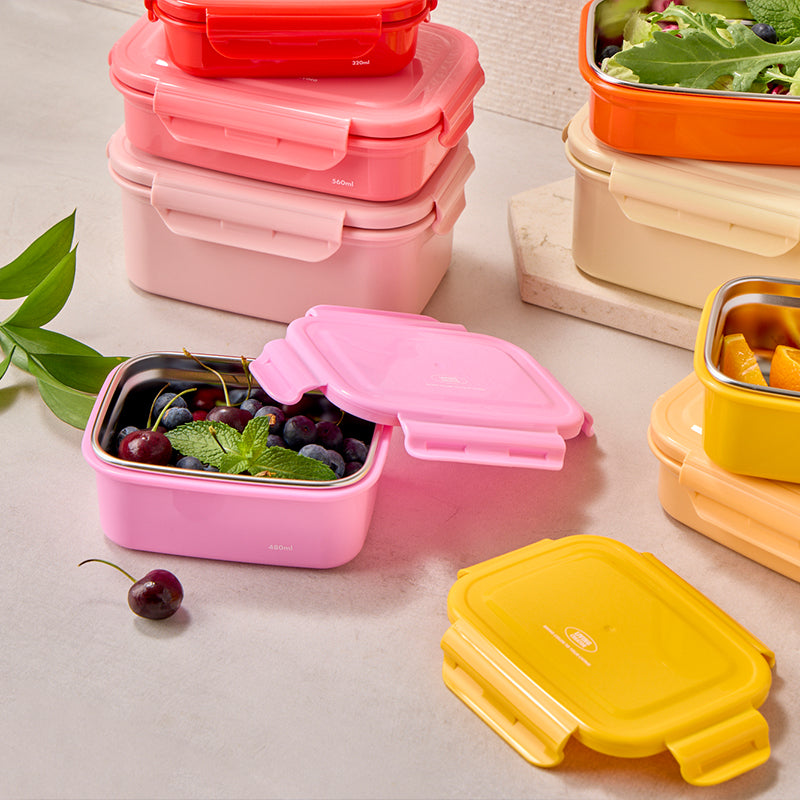 [K Direct Delivery] Living Creator Lunch Box & Cutlery Set