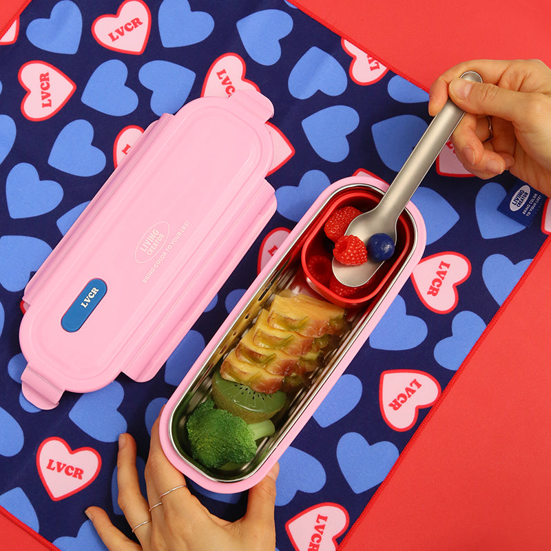 [K Direct Delivery] Living Creator Lunch Box & Wrap Set