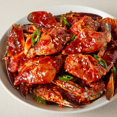 [Samdae Incheon Gejang] Premium Spicy Marinated Blue Crab 1kg