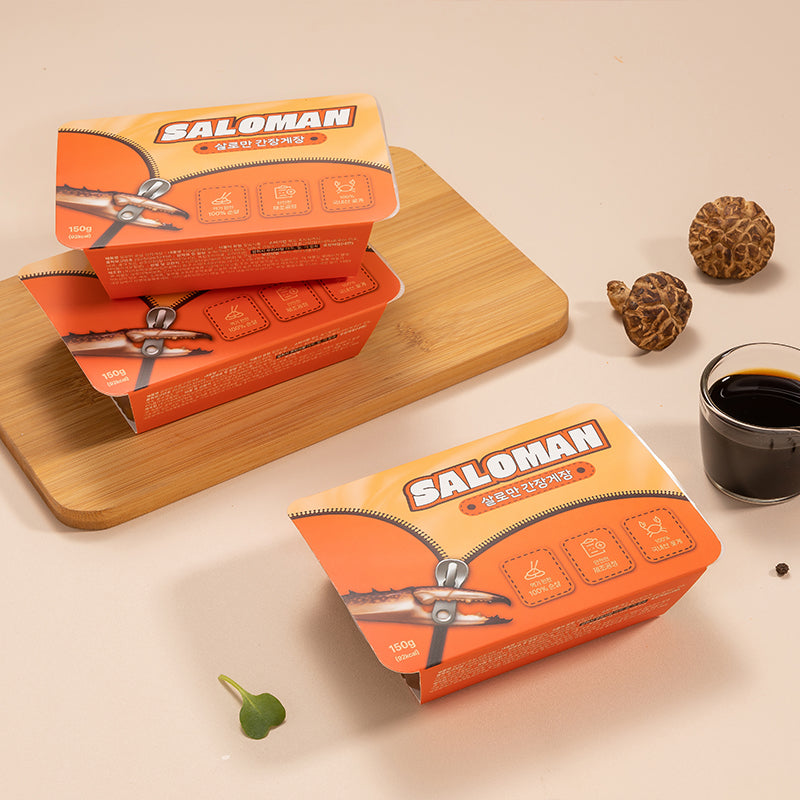 [Samdae Incheon Gejang] Shell-less Crab Meat Marinated in Soy Sauce 150g x 2pk