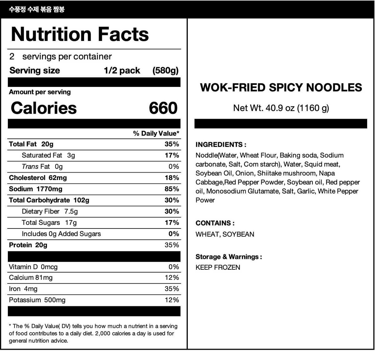  nutrition facts