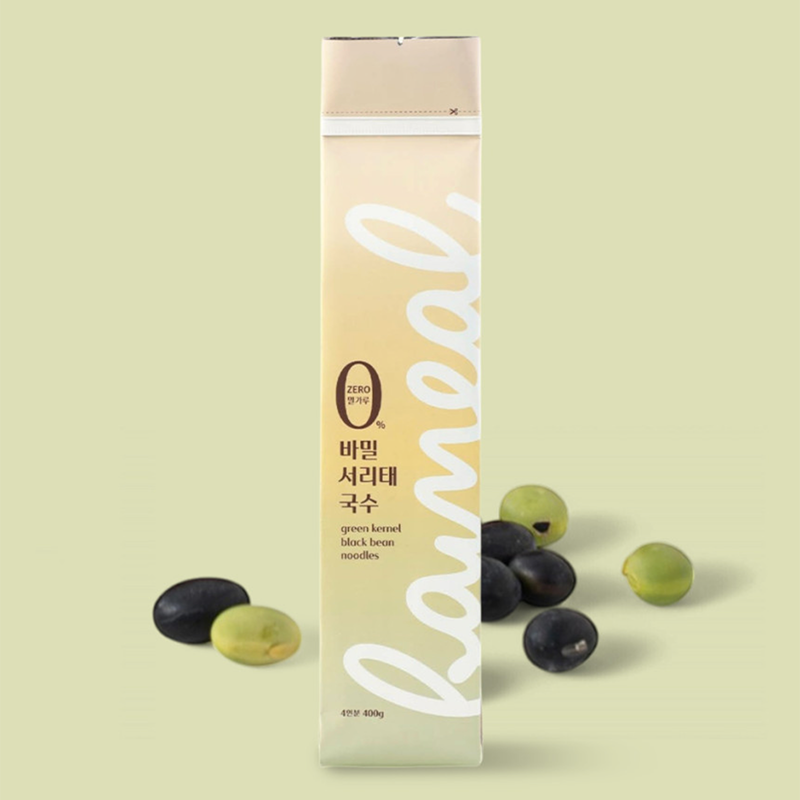 [바밀] 서리태 국수 400g
