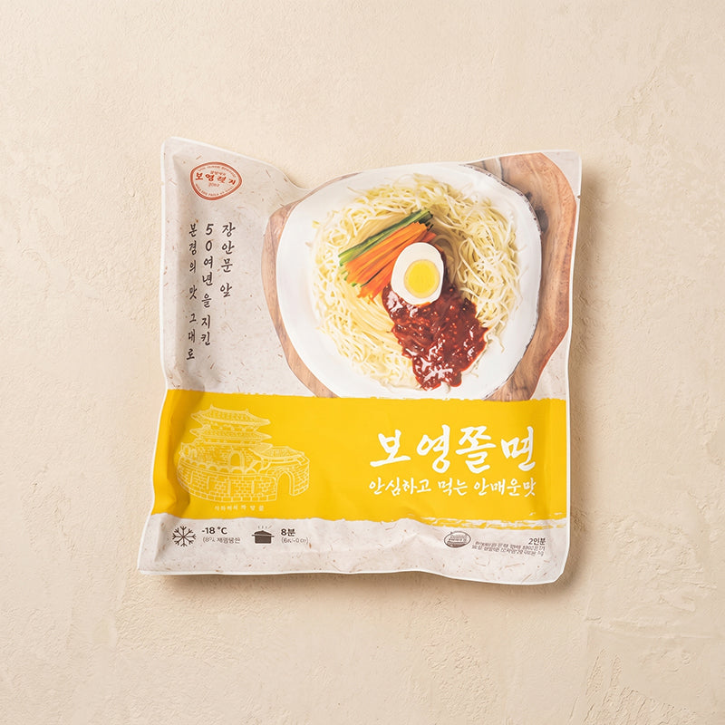 [보영만두] 보영쫄면 안매운맛 530g (2인분)