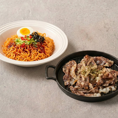 [농심] 배홍동 비빔면 (137gx4개) + [울타리] 차돌박이 1lb_타임딜
